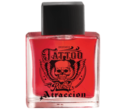 ARABELA TATTOO REBEL ATRACCIÓN, PERFUME PARA CABALLERO, 60 ml