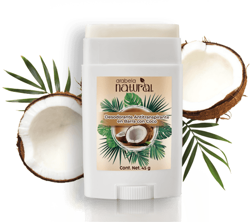 A.N DESODORANTE  ANTITRANSPIRANTE  EN BARRA CON  COCO,  45 G