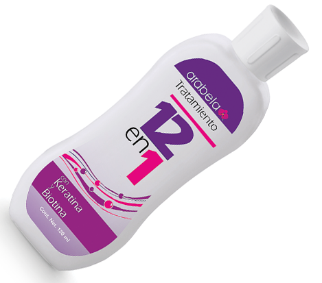 A. TRATAMIENTO 12 EN 1 CON KERATINA Y BIOTINA