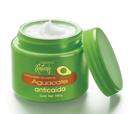 ARABELA NATURALY CREMA CAPILAR CON ACEITE DE AGUACATE ANTICAÍDA 140 g