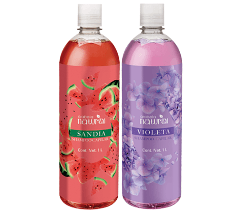 A.N. SHAMPOOS CAPILARES:  SANDÍA Y VIOLETA 