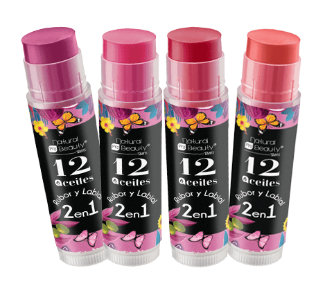 N.P.B.T. 12 ACEITES, RUBOR Y LABIAL 2 EN 1