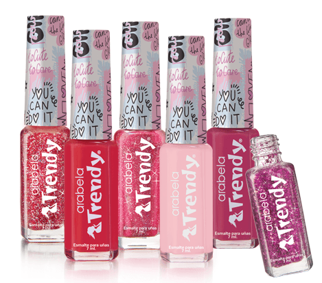 ARABELA TRENDY, ESMALTES PARA UÑAS