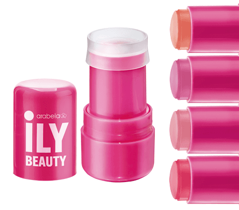 ARABELA ILY BEAUTY, BARRA HIDRATANTE PARA LABIOS Y MEJILLAS