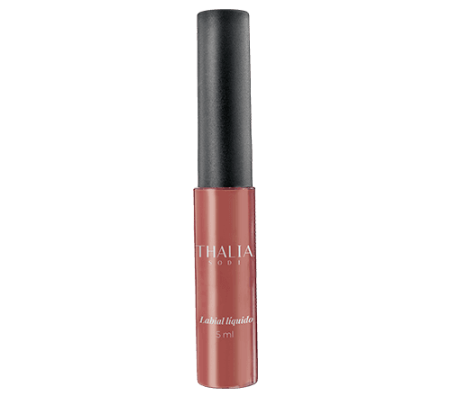 THALIA SODI, LABIAL LÍQUIDO CAFÉ