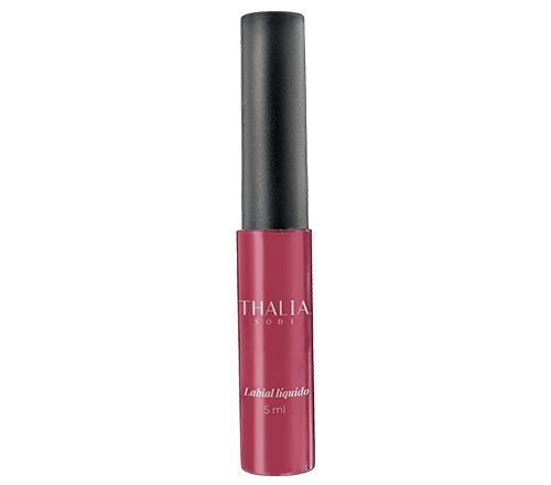 THALIA SODI, LABIAL LÍQUIDO GUINDA