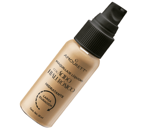 MAQUILLAJE LÍQUIDO CON ÁCIDO HIALURÓNICO