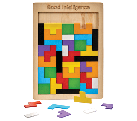 A. ROMPECABEZAS DE MADERA