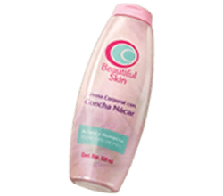 BEAUTIFUL SKIN, CREMA CORPORAL CON CONCHA NÁCAR