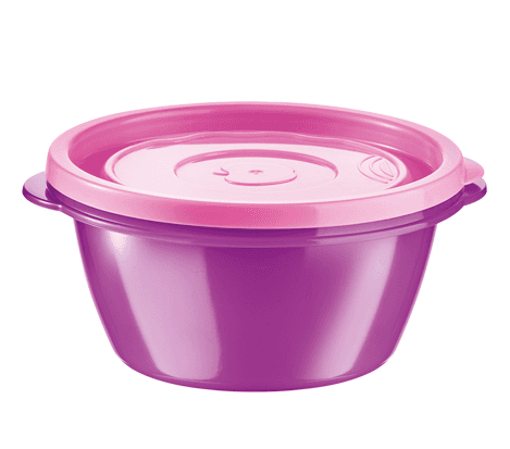 FANTÁSTICO, CONTENEDOR CON TAPA MORADO